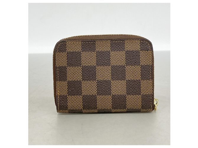 Portamonete Zippy Damier Louis Vuitton - vista 7