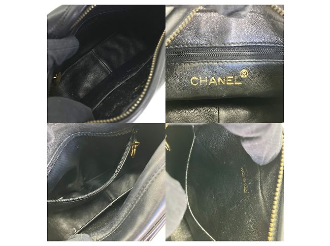 Borsa a tracolla Chanel V-stitch Chevron Chain - vista 7