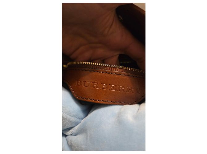 Burberry Borsa Tote Canterbury Nova Check Marrone - vista 8