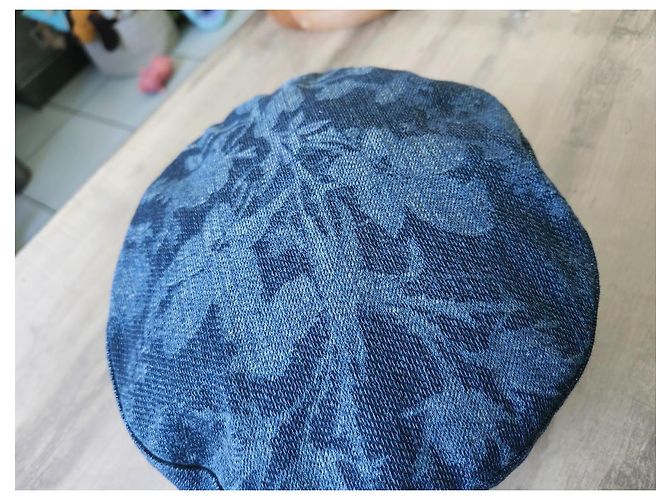Christian Dior cappellino in cotone blu navy - vista 4