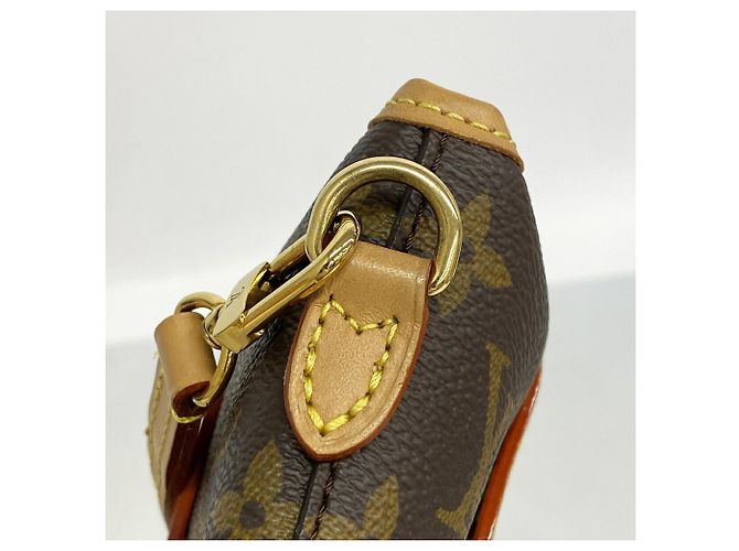 Borsa a tracolla Louis Vuitton Monogram Fold Me, Brown - vista 8