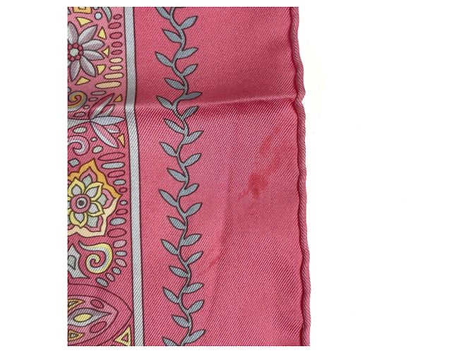 Hermès Foulard di seta Hermes Carre 90 Aux Portes du Palais - vista 3