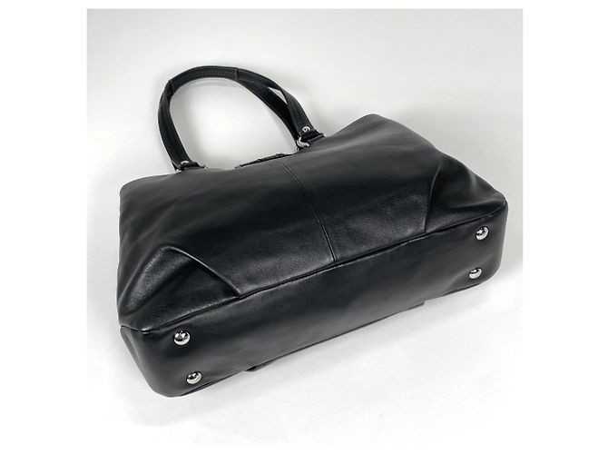 Coach 2-Way Leder-Tote Bag - Ansicht 2