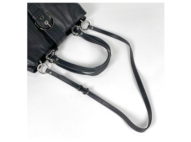 Coach 2-Way Leder-Tote Bag - Ansicht 5