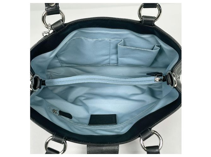 Coach 2-Way Leder-Tote Bag - Ansicht 6