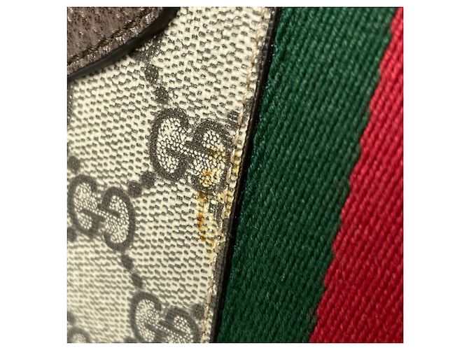 Borsa Tote Piccola Gucci Ophidia - vista 5