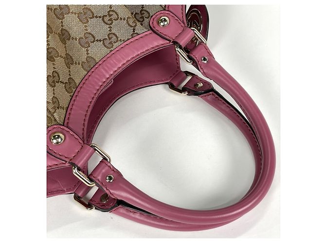 Borsa Gucci Sukey in Beige Pink - vista 4