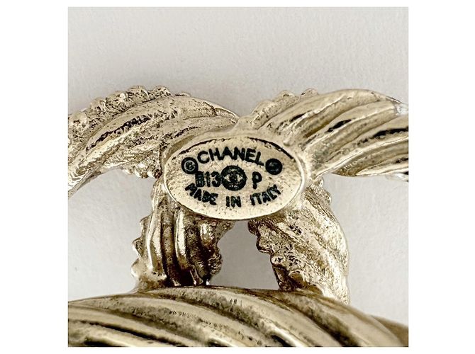 Anello a fascia con strass Chanel - vista 5