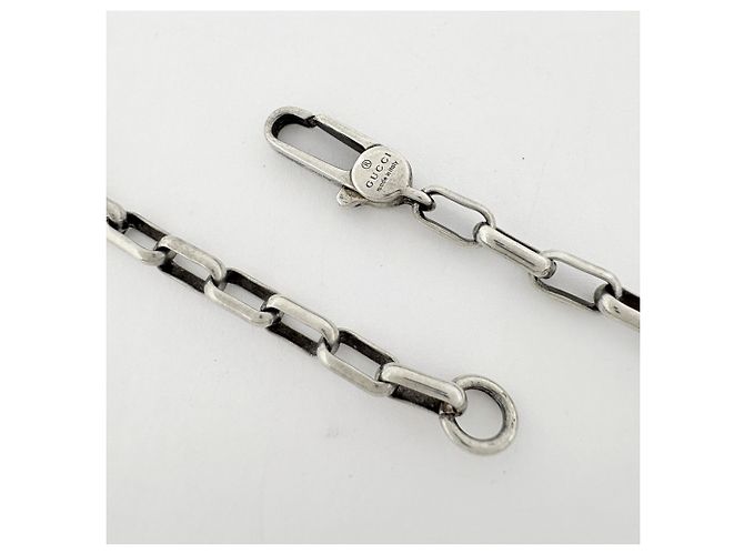 Collana Gucci Interlocking G in Argento 925 - vista 3