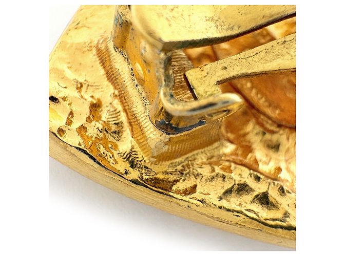 Orecchini a clip Chanel placcati oro - vista 5