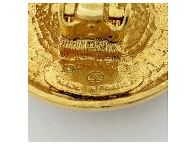 Orecchini a clip placcati in oro Chanel - vista 5