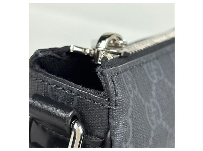 Borsa a tracolla Gucci nera - vista 4