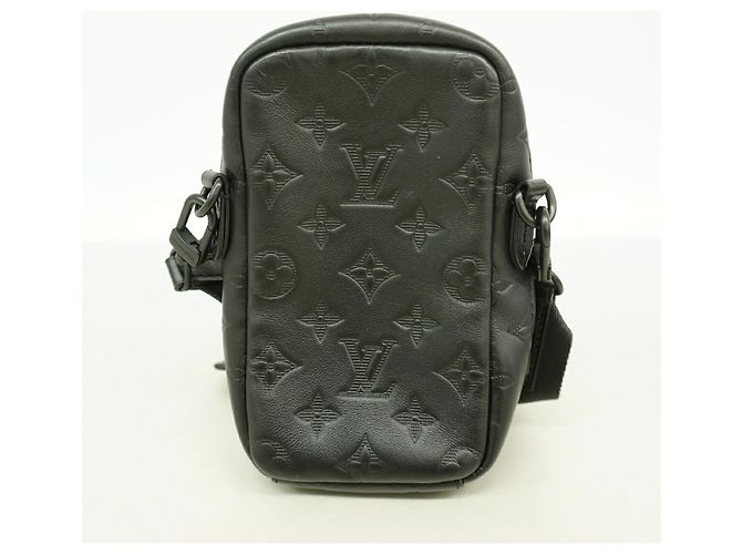 Borsa doppia per telefono Louis Vuitton Monogram Shadow - vista 8