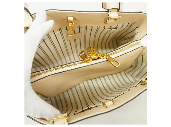Borsa Louis Vuitton Monogram Empreinte Montaigne MM - vista 4