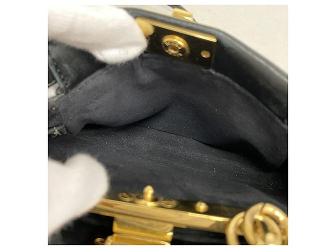 Fendi Micro Peekaboo Lederhandtasche - Ansicht 12