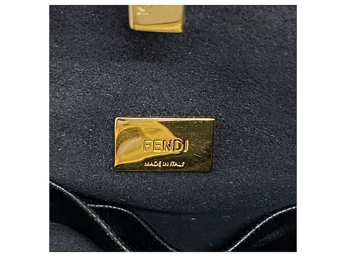 Fendi Micro Peekaboo Lederhandtasche - Ansicht 5