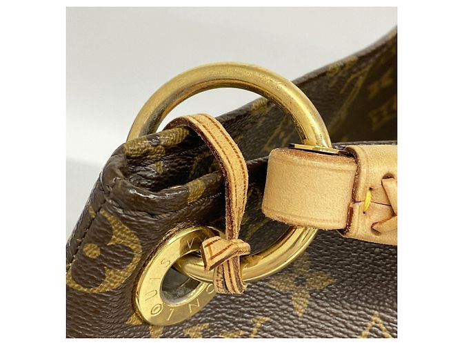 Borsa a tracolla Louis Vuitton Monogram Artsy MM - vista 9