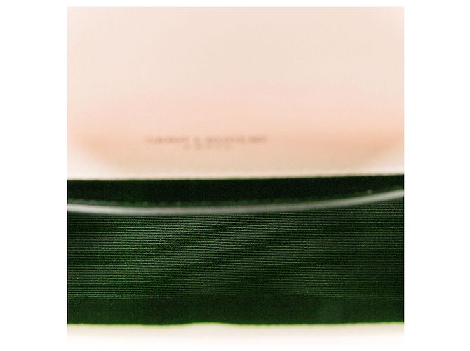 Autre Marque Saint Laurent White Small Grain de Poudre Monogram Kate Tassel Crossbody - vista 4