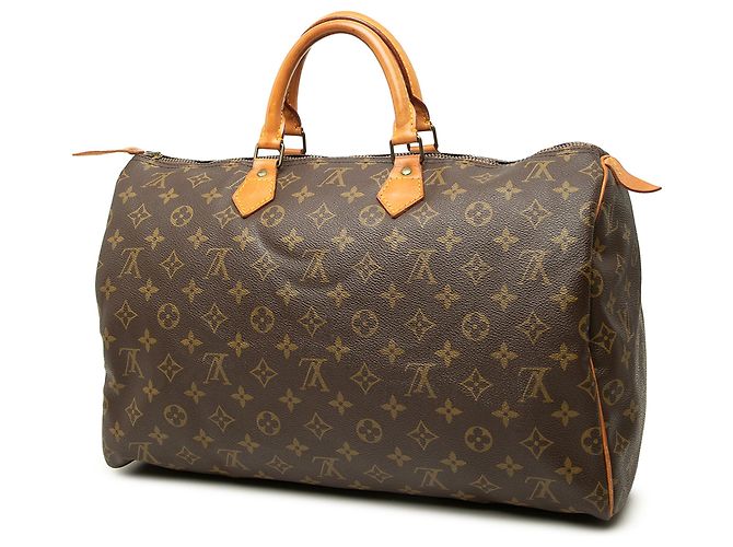 Louis Vuitton Brown Monogram Speedy 40 - vista 2