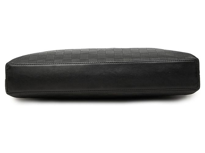 Louis Vuitton Black Damier Infini Porte Documents Jour - vista 3