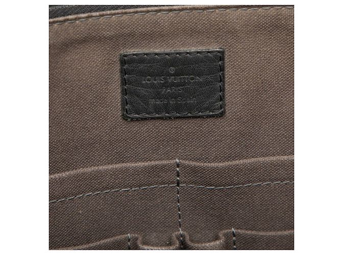 Louis Vuitton Black Damier Infini Porte Documents Jour - vista 5