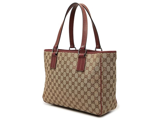Gucci Beige GG Canvas Tote - Ansicht 2