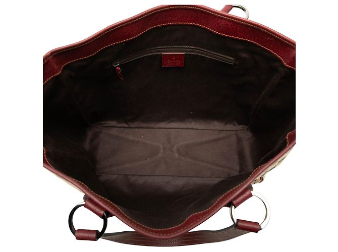 Gucci Beige GG Canvas Tote - Ansicht 4