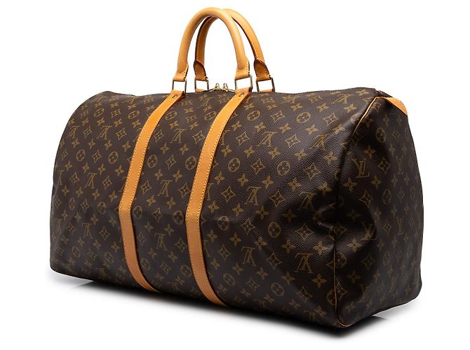 Louis Vuitton Brown Monogram Keepall 55 - Ansicht 2