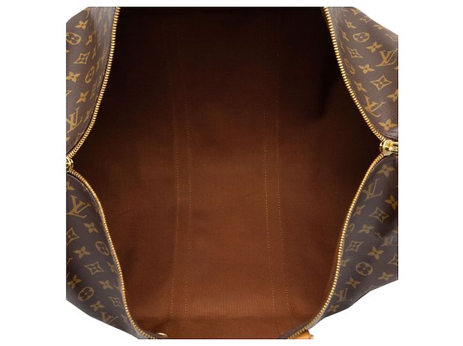 Louis Vuitton Brown Monogram Keepall 55 - Ansicht 4