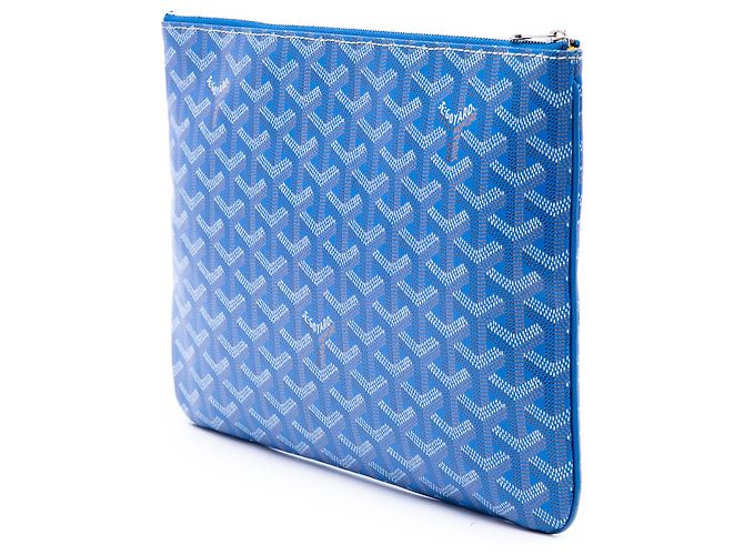 Goyard Blue Goyardine Senat MM - vista 2