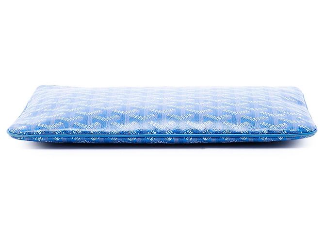 Goyard Blue Goyardine Senat MM - vista 3