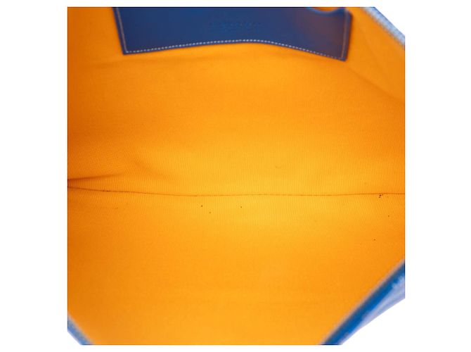 Goyard Blue Goyardine Senat MM - vista 4