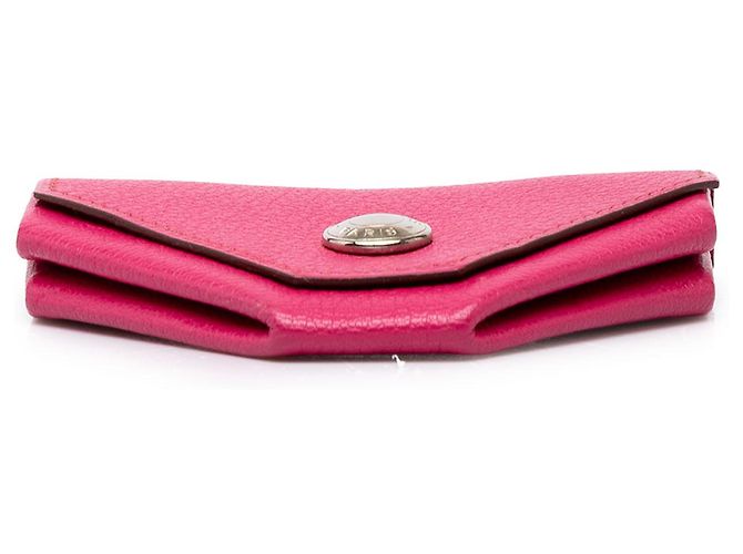 Hermès Pink Chevre Mysore Le 24 Coin Pouch - vista 3