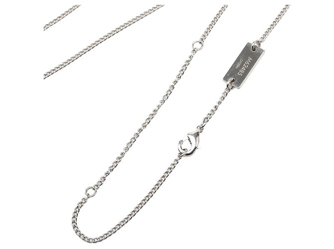 Collana con pendente Monogram argento Louis Vuitton - vista 4