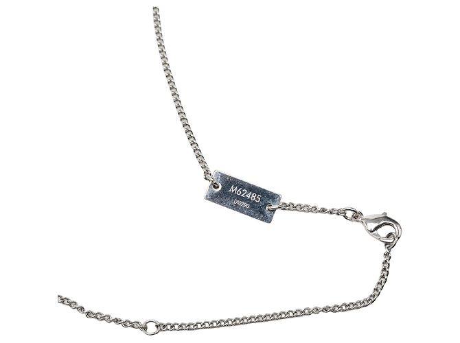 Collana con pendente Monogram argento Louis Vuitton - vista 5