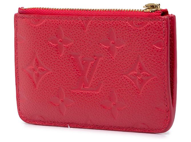 Tarjetero Louis Vuitton Red Monogram Empreinte Romy - vista 2