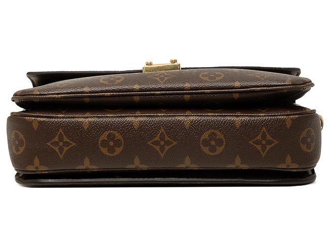 Louis Vuitton Brown Monogram Pochette Metis - vista 3