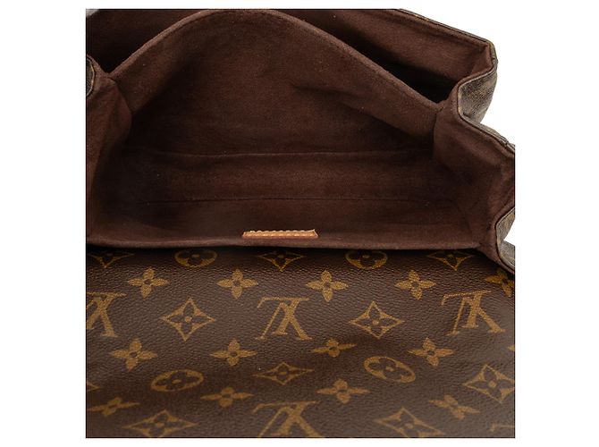 Louis Vuitton Brown Monogram Pochette Metis - vista 4