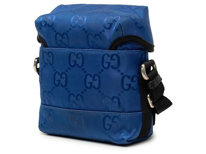 Borsa a tracolla Gucci Blue Off The Grid GG Econyl - vista 2