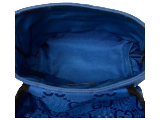 Borsa a tracolla Gucci Blue Off The Grid GG Econyl - vista 4