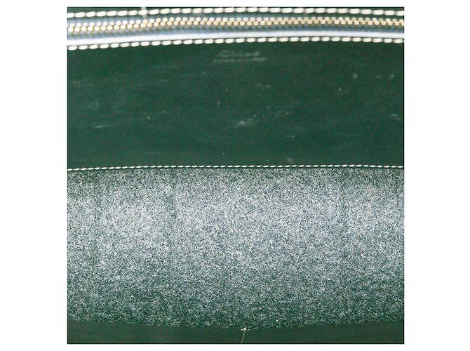 Borsa Chloé Blue Medium Felt Woody Tote - vista 4