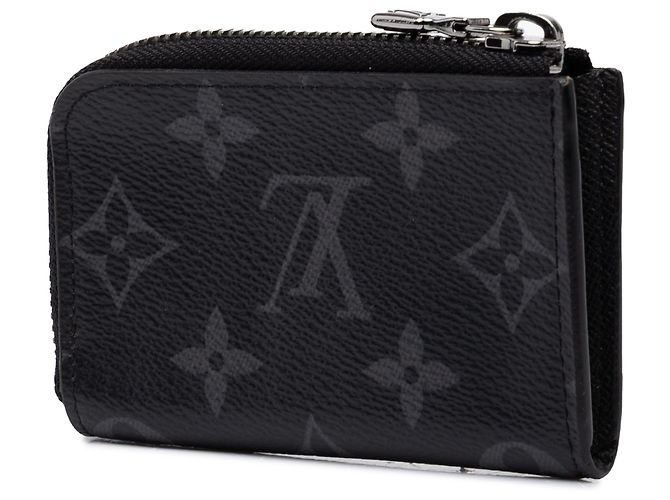 Monedero Zippy Louis Vuitton Monogram Eclipse Negro - vista 2