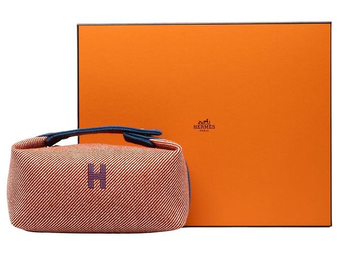 Etui Hermès Red Small Wool Bride A Brac H Natte Case - Ansicht 7