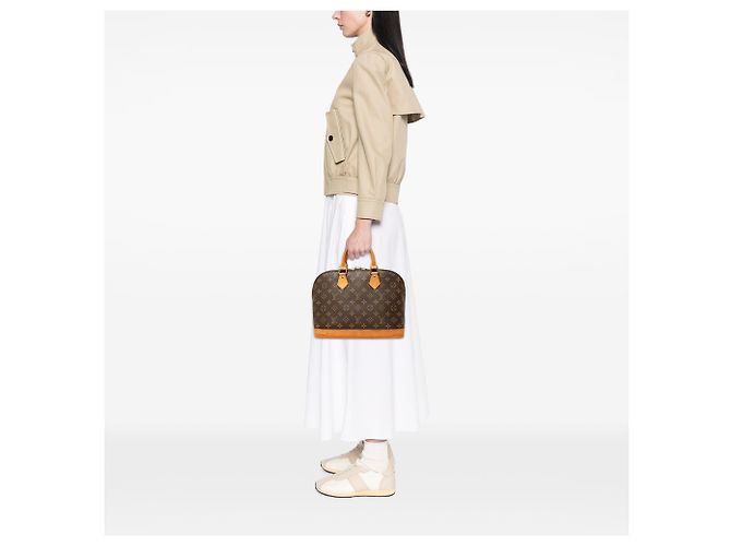 Louis Vuitton Brown Monogram Alma PM - vue 7