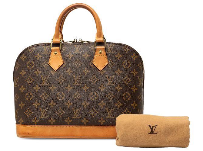 Louis Vuitton Brown Monogram Alma PM - vue 8
