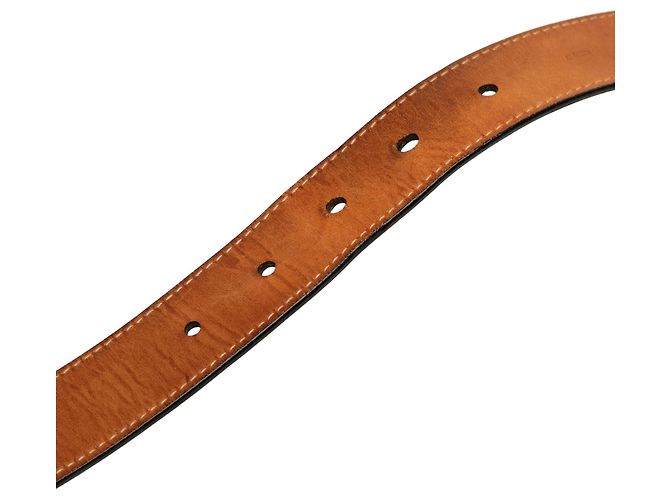 Cintura Louis Vuitton Black Epi LV Initiales - vista 10