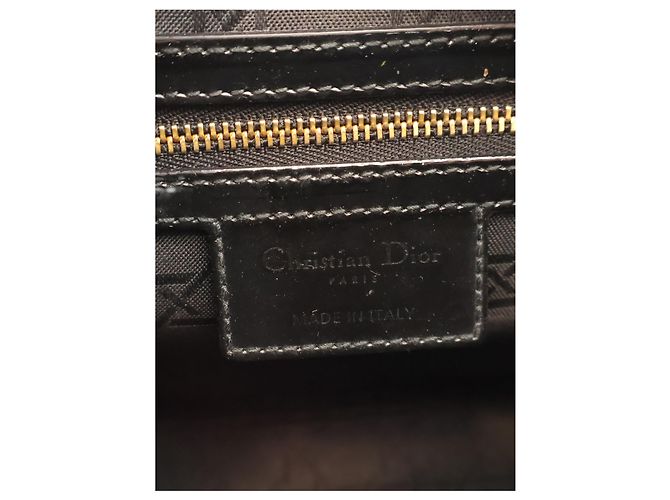 Dior Black Medium Patent Cannage Lady Dior - vista 5
