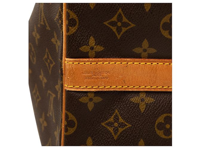 Louis Vuitton Brown Monogram Keepall Bandouliere 55 - vista 5