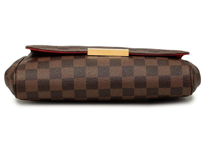 Louis Vuitton Brown Damier Ebene Favorite MM - vista 3