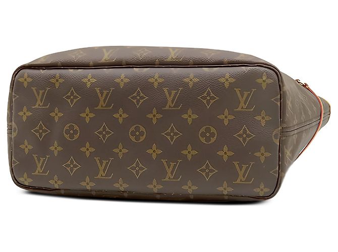 Louis Vuitton Brown Monogram Neverfull MM - vista 3